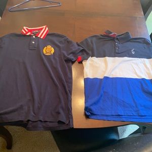 Men’s polo dress shirt